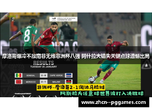 摩洛哥爆冷不敌南非无缘非洲杯八强 阿什拉夫错失关键点球遗憾出局